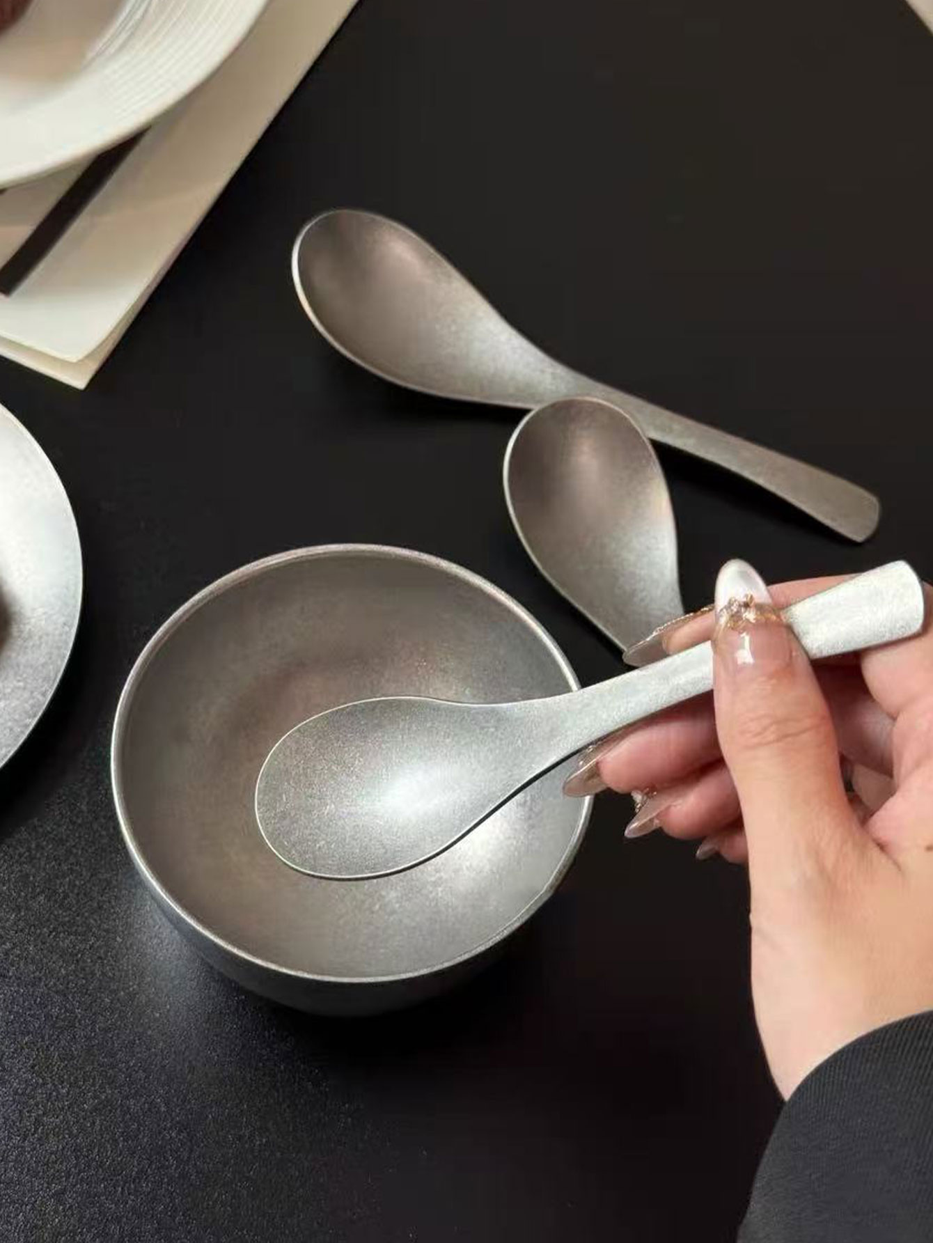 Cuillère vieillie de style vin - Vintage Collectible Spoons avis et prix