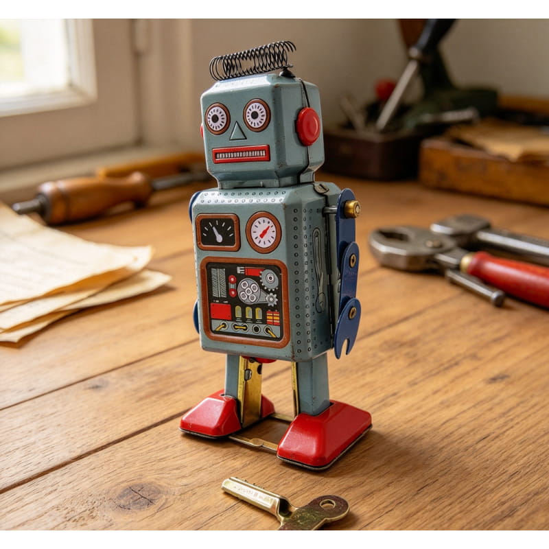 Robot à remontage manuel en ét - Vintage Collectibles Store avis et prix