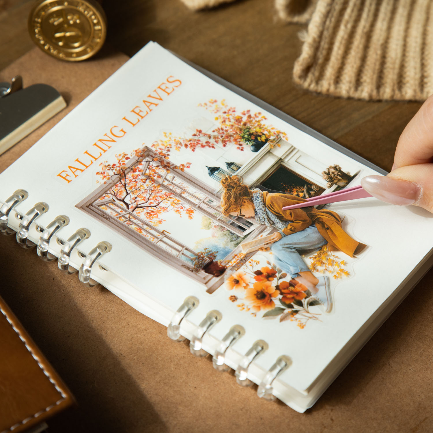 Livre d'autocollants de paysag - Vintage Collectible Books avis et prix